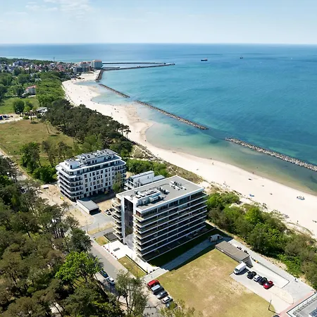 Solaris Sea View Apartment Darlowko Exterior photo